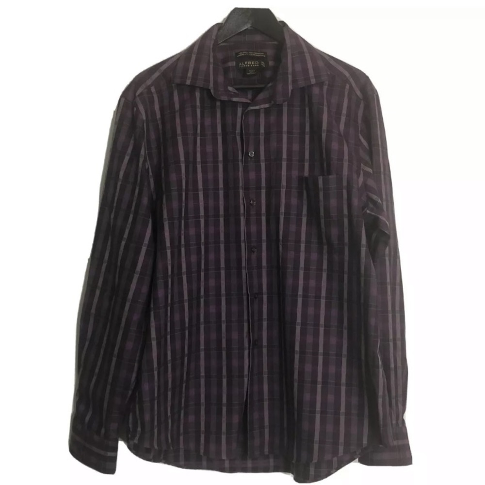 ALFRED SUNG Black Label Men’s Size XL  Dress Shirt